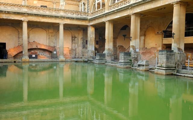 The Great Bath within the Roman Baths complex