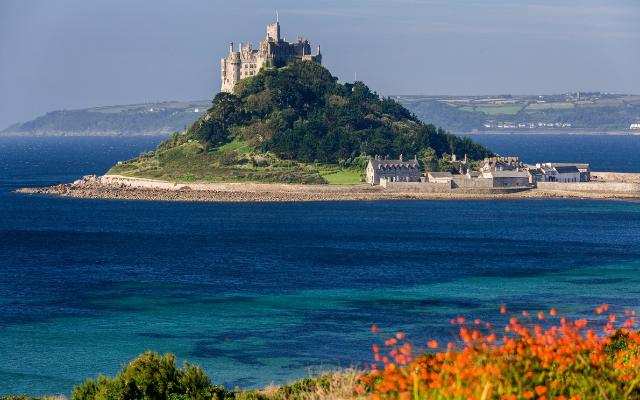St Michael’s Mount across Mount’s Bay